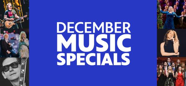 December Music Specials